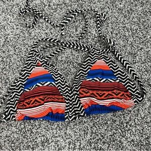 Cross back bikini top